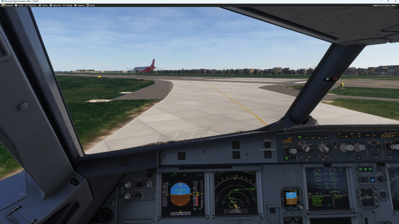 21-08 Au point d'attente de la 07 derrière JP