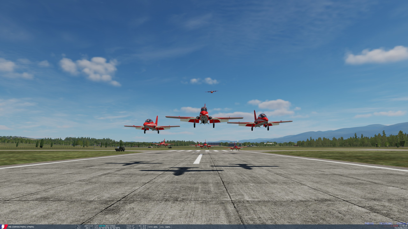 21-45 Atterrissage groupé